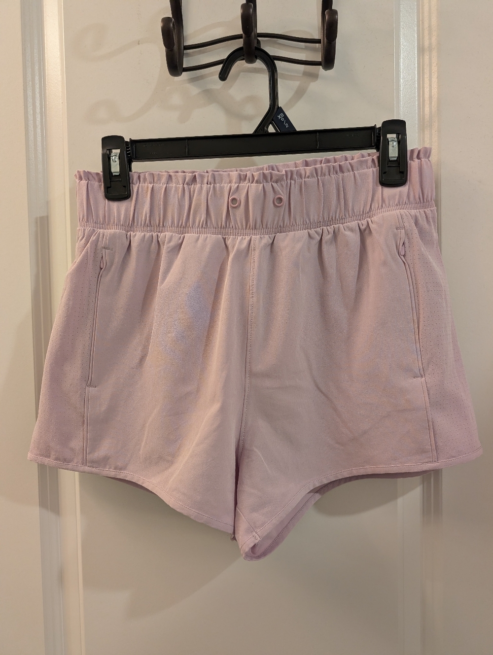 Lilac Lined Mondetta Athletic Shorts